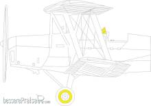 Eduard Accessories JX273 - DH. 82A Tiger Moth 1/32 for ICM in 1:32