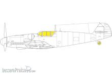 Eduard Accessories JX300 - 1:32 Bf 109G-2/4 TFace for REVELL