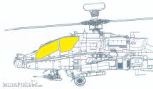 Eduard Accessories JX312 - 1:35 AH-64E TFace 1/35 TAKOM