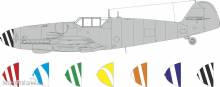 Eduard Accessories LX012 - Bf 109G-5/6 spinner spirals for Airfix