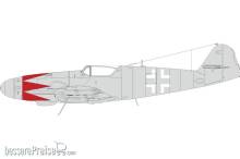 Eduard Accessories EX1010 - 1:48 Bf 109K-4 tulip pattern & national insignia 1/48