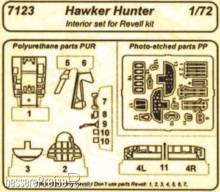 CMK 129-7123 - HawkerHunterInterior Set für Revell-Bausatz