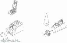 CMK 129-7214 - 1:72 F-104G Starfighter Interior set (REV)