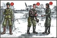 CMK 129-F72047 - Sowjetische Piloten und Mechaniker
