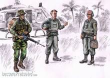CMK 129-F72076 - LRRP US Hubschrauber Besatzung Vietnam