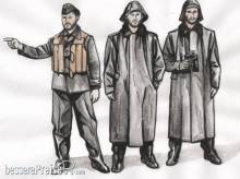 CMK 129-F72250 - U-Boat U-IX Crew with Raincoats f.Revell in 1:72