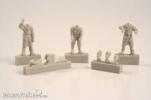 CMK 129-F72254 - U-Boot typ IXC-Crew in Galley (3 fig.) in 1:72