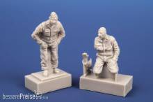 CMK 129-F72372 - 1:72 German He 162A Mechanics (2 pcs.)