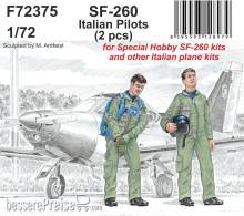 CMK 129-F72375 - 1:72 SF-260 Italian Pilots