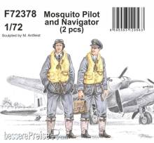 CMK 129-F72378 - 1:72 Mosquito Pilot and Navigator