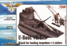 CMK 129-N72009 - U-Boot Typ VII C Torpedowinsch für Revell-Bausatz