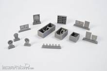 CMK 129-N72013 - U-Boot IX Open Front&Rear Torpedo Muzzle for Revell Kit in 1:72