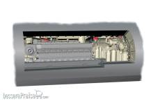 CMK 129-N72017 - U-Boot IX Diesel Engine section in 1:72