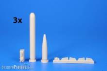 CMK 129-N72025 - WWII German Torpedo Type G7e (3 pcs) in 1:72