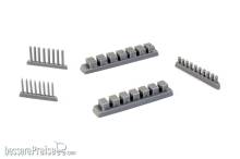 CMK 129-N72028 - U-Boot VII-IX Ammo and Food Supplies, for Revell in 1:72