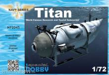 CMK N72045 - 1:72 Titan ‘World Famous Research and Tourist Submarine’ 1/72