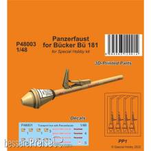CMK P48003 - 1:48 Panzerfaust for Bücker Bü 181