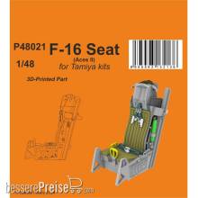 CMK 129-P48021 - F-16 Seat (Aces II) / for Tamiya kits