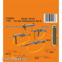 CMK 129-P35002 - 1:35 Small Arms for the Volkssturm Set II. 1/35