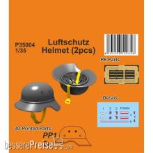 CMK 129-P35004 - 1:35 Luftschutz Helmet (2pcs)