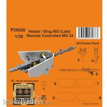 CMK P35020 - 1/35 Hetzer / Stug IIIG (Late) Remote Controlled MG 34 1/35