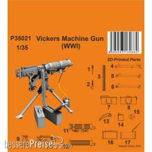 CMK P35021 - 1/35 Vickers Machine Gun (WWI) 1/35