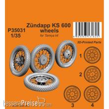 CMK 129-P35031 - Zündapp KS 600 Wheels