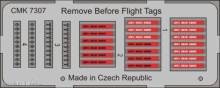 CMK 129-7307 - Remove Before Flight Tags (20 pc) in 1:72