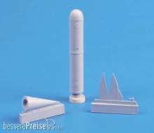 CMK 129-7308 - WWII Luftwaffe 600L Drop Tanks (Long Cig in 1:72