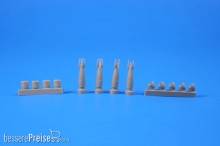 CMK 129-7343 - British G.P.250-Ib.bomb Mk.IV (4 pcs) in 1:72