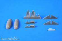 CMK 129-7344 - Blenheim Mk.I´Finnish AF1.serie Fixed ty type Ski Undercarriage/f.Airfix kit in 1:72