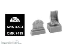 CMK 129-7419 - Avia B-534 Cockpit set for Eduard kit in 1:72