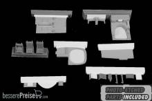 CMK 129-7428 - B-25C/D Pilots Cockpit and Radio Compartment in 1:72