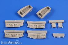 CMK 129-7438 - Beaufighter TF Mk.X Main Undercarriage Bays Correction in 1:72