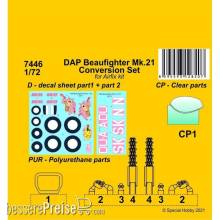 CMK 129-7446 - DAP Beaufighter Mk.21 Conversion Set in 1:72