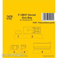 CMK 129-7476 - F-18E/F Hornet Gun Bay in 1:72