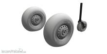 CMK 129-7499 - 1:72 Lancaster Mk.I/III Mainwheels and Tailwheel w/Leg