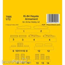 CMK 7505 - 1:72 Ki-84 Hayate Armament / Arma Hobby kits