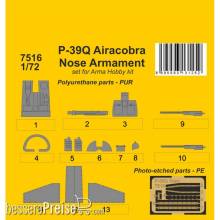 CMK 129-7516 - P-39Q Airacobra Nose Armament / for Arma Hobby kit