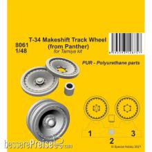 CMK 129-8061 - T-34 Makeshift Track Wheel (from Panther) in 1:48