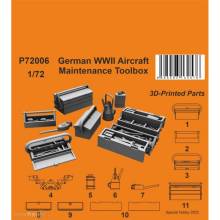 CMK P72006 - 1:72 German WWII Aircraft Maintenance Toolbox 1/72
