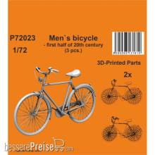 CMK 129-P72023 - Men`s bicycle - first half of 20th century (3 pcs.)