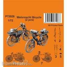 CMK 129-P72028 - Wehrmacht Bicycle (2 pcs)