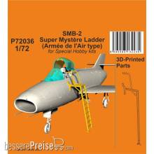 CMK 129-P72036 - SMB-2 Super Mystere Ladder (Armée de lAir type) / for Special Hobby kits