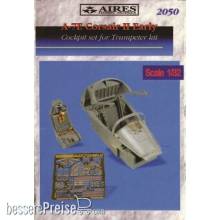 Aires 2050 - 1:32 A-7E Cockpit Set frühe Version für Trumpeter Bausatz
