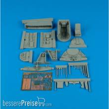 Aires 2069 - 1:32 Messerschitt Me 262A Schwalbe Cockpit & Wheel Bay Set for Trumpeter Bausatz