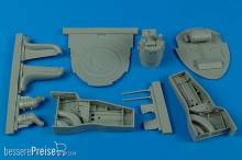Aires 2073 - 1:32 F8F-1 Bearcat wheel bay Für Trumpeter Bausatz