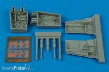Aires 2078 - 1:32 F-86 Sabre air brake set für Kinetic Bausatz