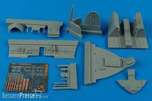 Aires 2087 - 1:32 F8F-1 Bearcat cockpit set Für Trumpeter Bausatz
