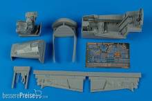 Aires 2088 - 1:32 F-8E/H Crusader cockpit set für Trumpeter Bausatz